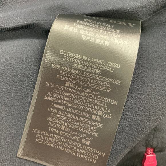 BURBERRY PRORSUM Spring 2015 Size 4 Multi-Color Silk / Cotton Abstract Skirt - Picture 5 of 7